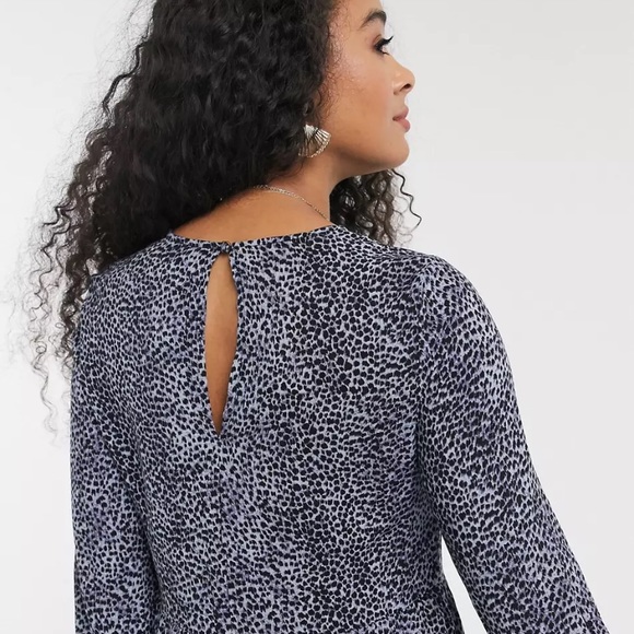 ASOS - New Look Tiered Smocked Midi Dress - Picture 3 of 16